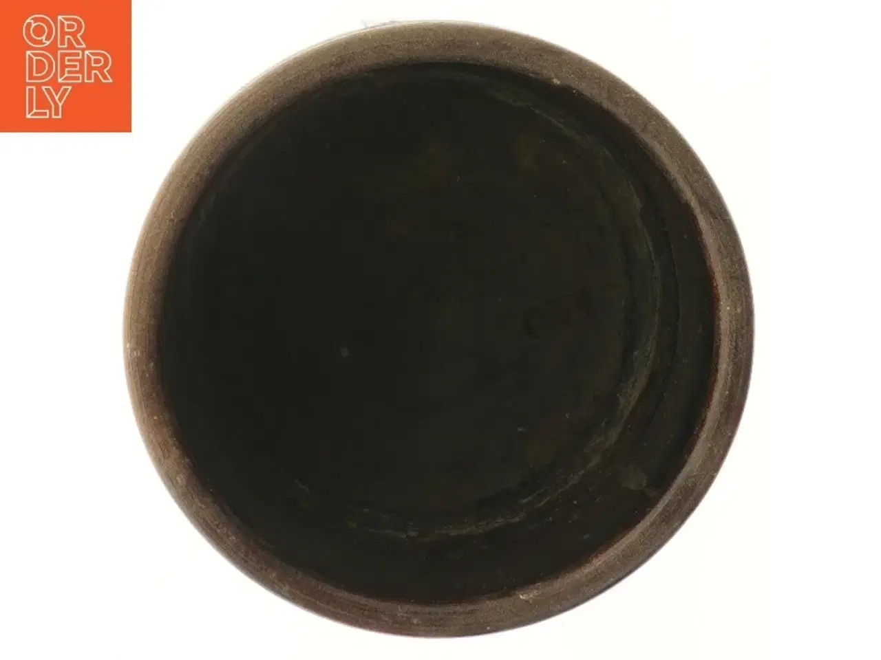 Billede 2 - Rund havekrukke i keramik (str. Ø 20x16,5 cm)