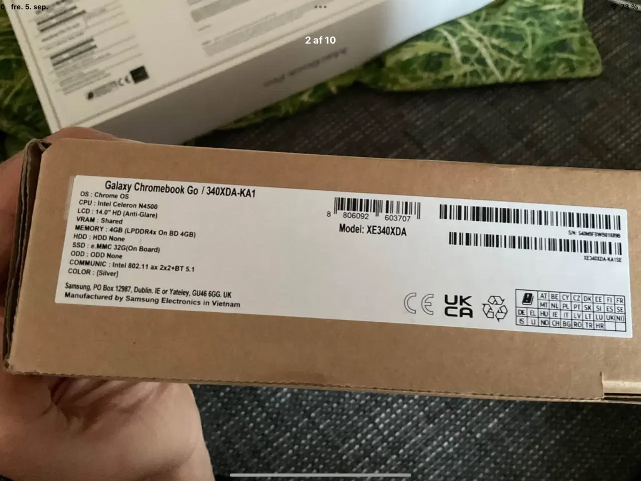 Billede 6 - 1xApple MacBook Pro & samsung Galaxy chromebook GO