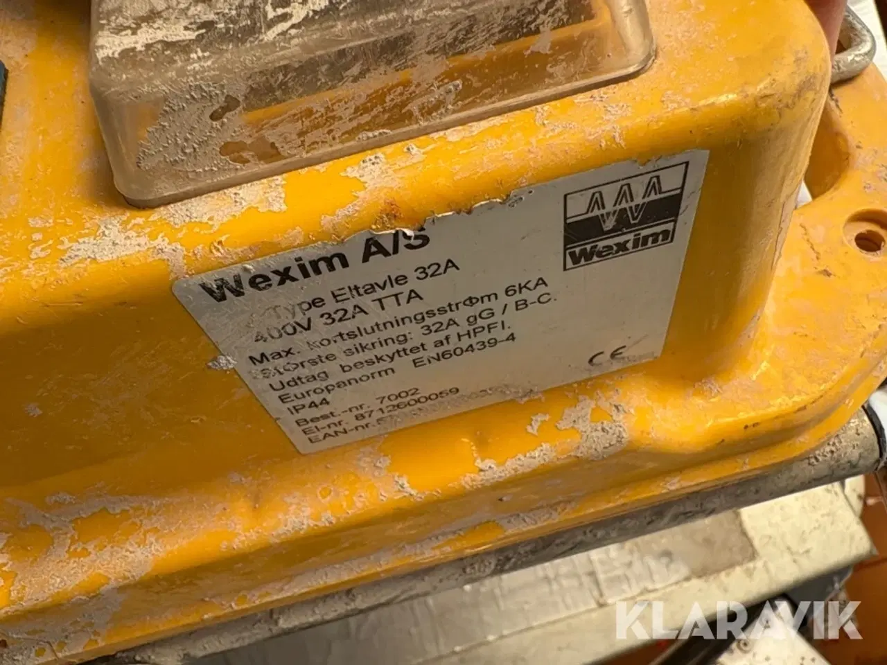 Billede 8 - Byggestrømstavler NST/Wexim - 5 styk