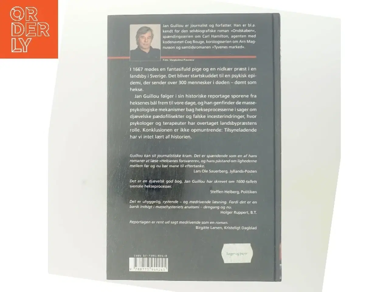 Billede 3 - Heksenes forsvarere : en historisk reportage af Jan Guillou (Bog)