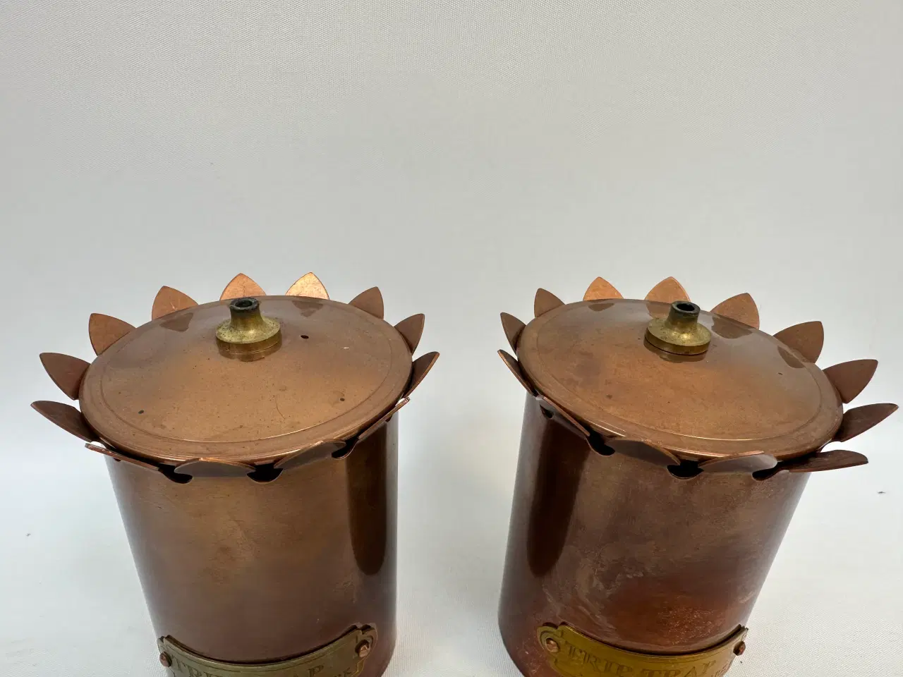 Billede 3 - Trip Trap kobber oilelamper (sjældne)