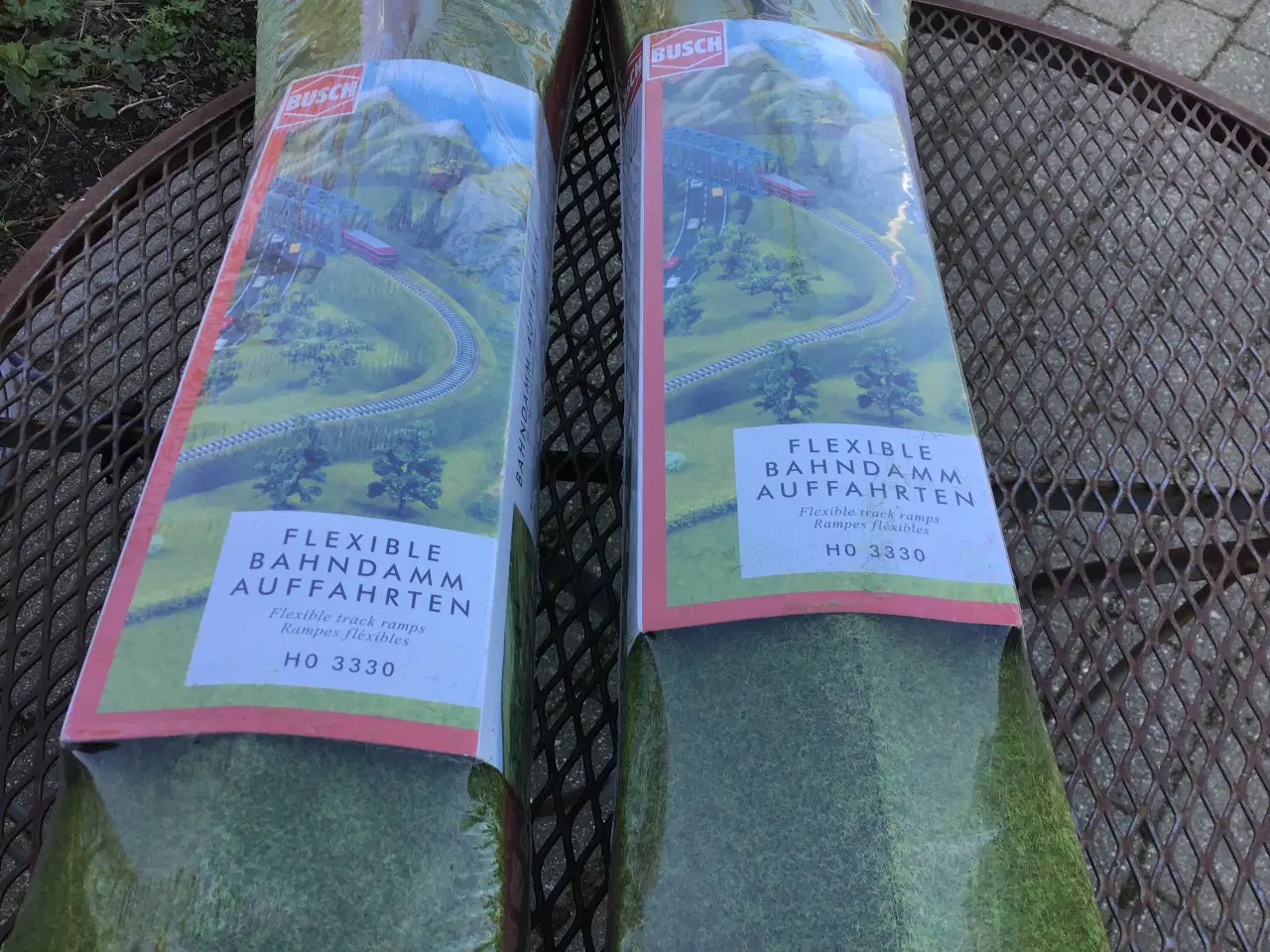 Billede 3 - Modeltog, flexrampe/volde