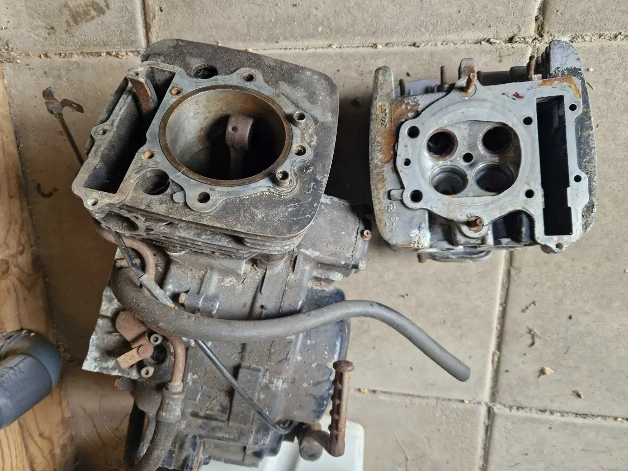 Billede 3 - Yamaha XT600 motor 