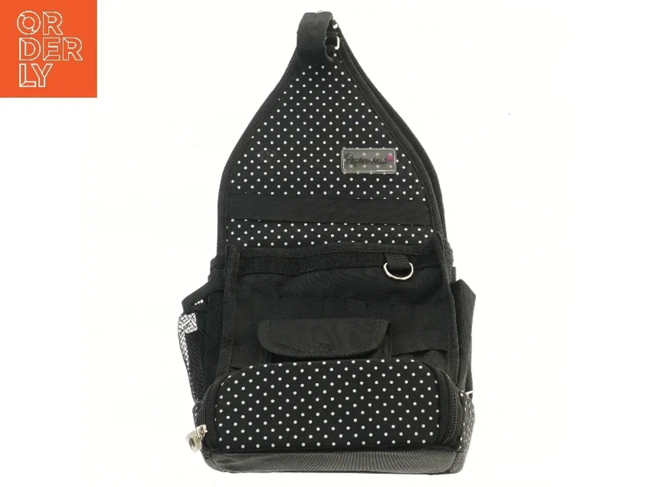 Billede 1 - Taske med prikker fra Papermania (str. 48x22,5 cm)