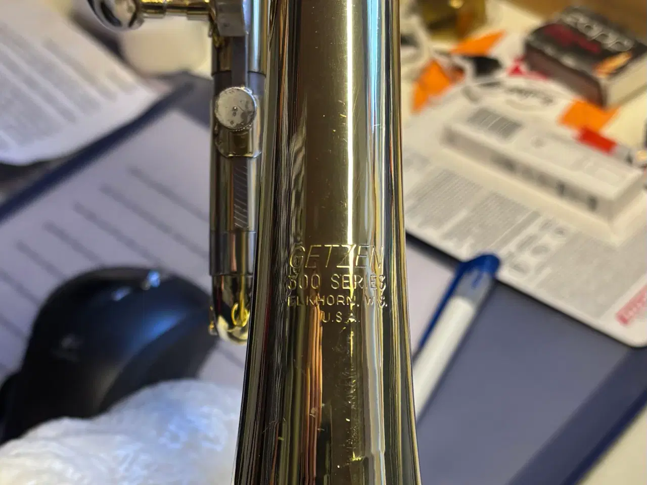 Billede 4 - Bb Kornet.Meget fin Getzen(cornet)