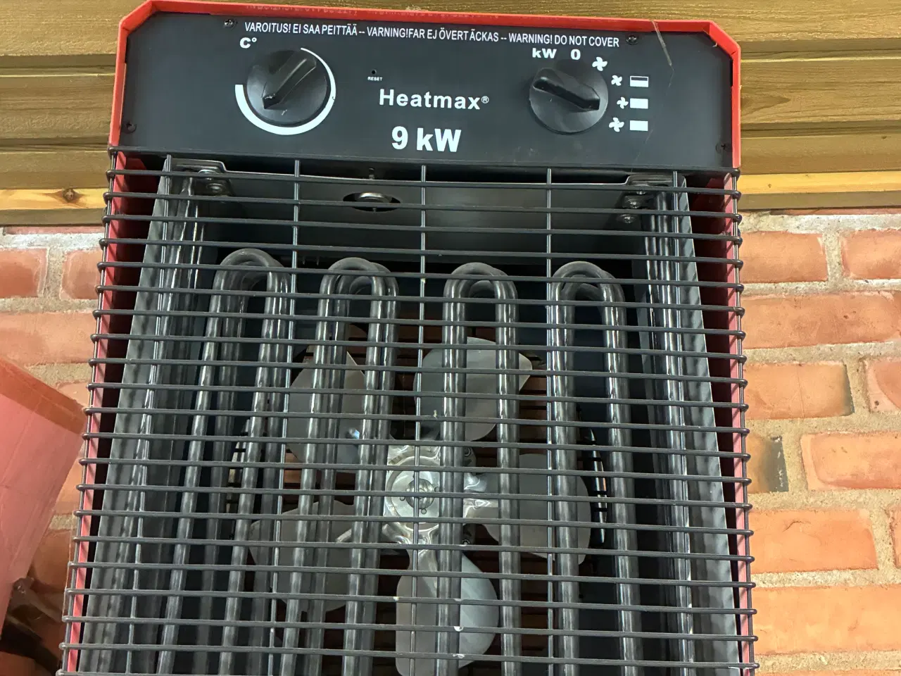 Billede 1 - 9kW Varmeblæser 9 kW/400 V med termostat