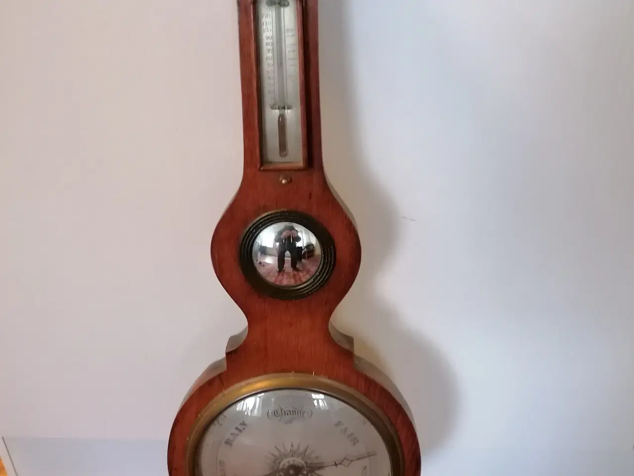 Billede 4 - Barometer, termometer og hygrometer i et.