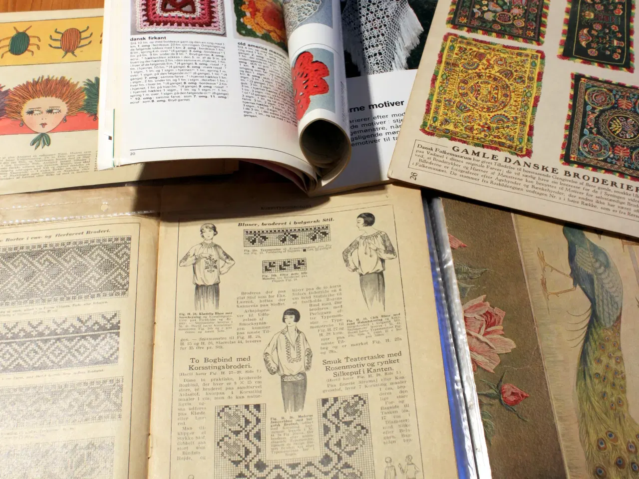 Billede 3 - Strikning. Syning. Hækling. Håndarbejdsbøger.