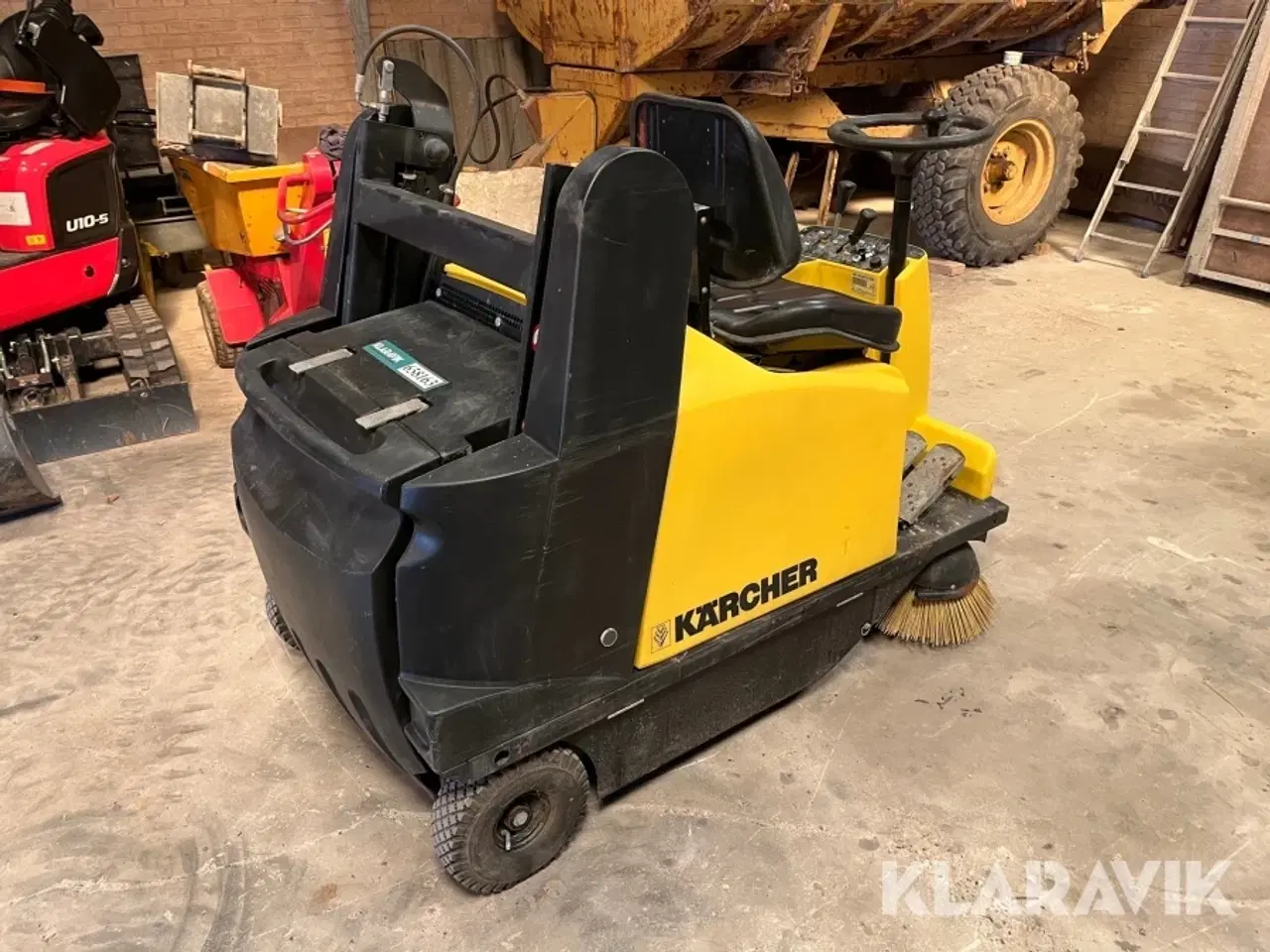 Billede 3 - Fejesuge maskine Kärcher KMR 1250 B