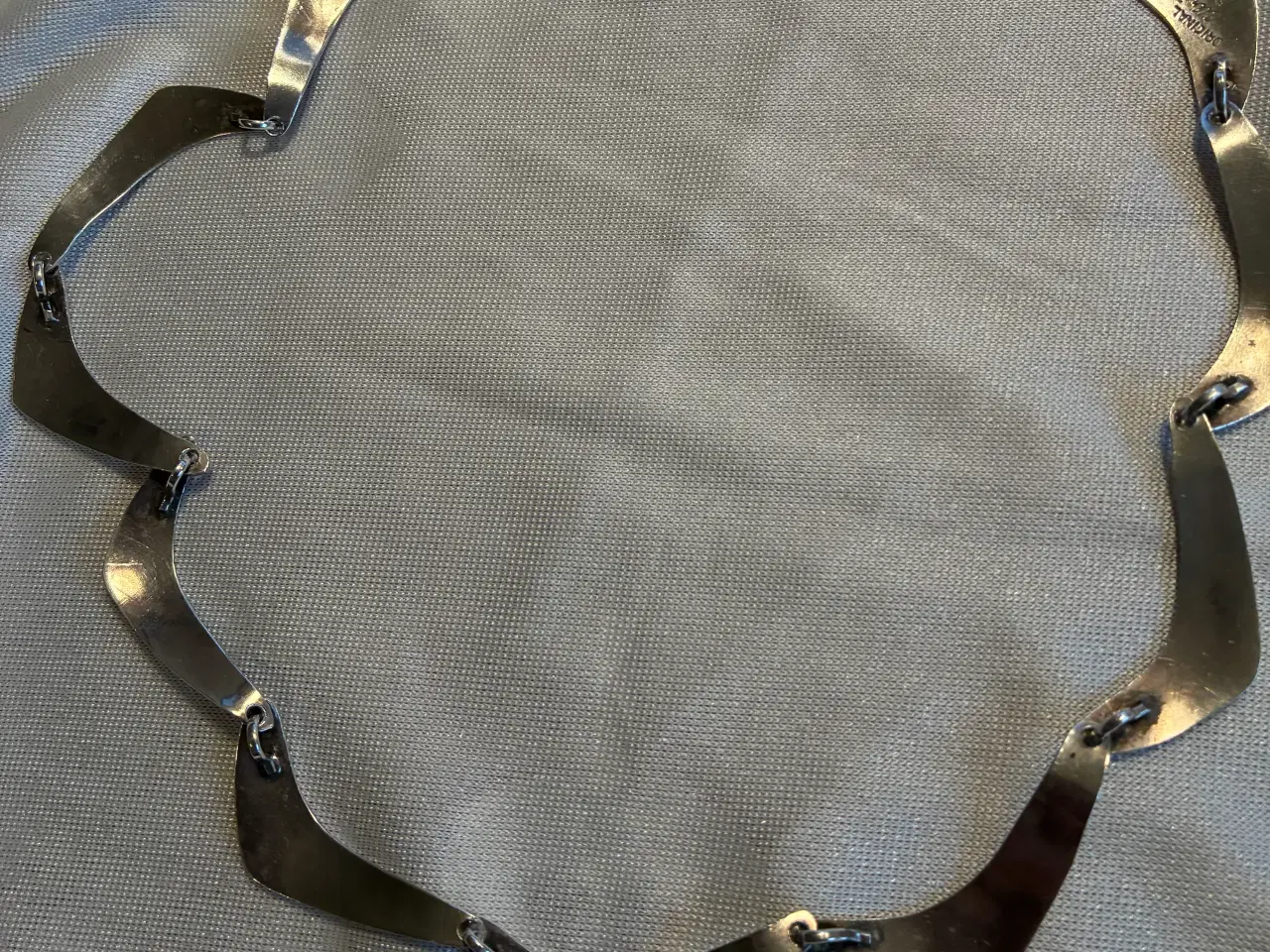 Billede 2 - Original Ulrich Sterling sølv halskæde fra 1960ern