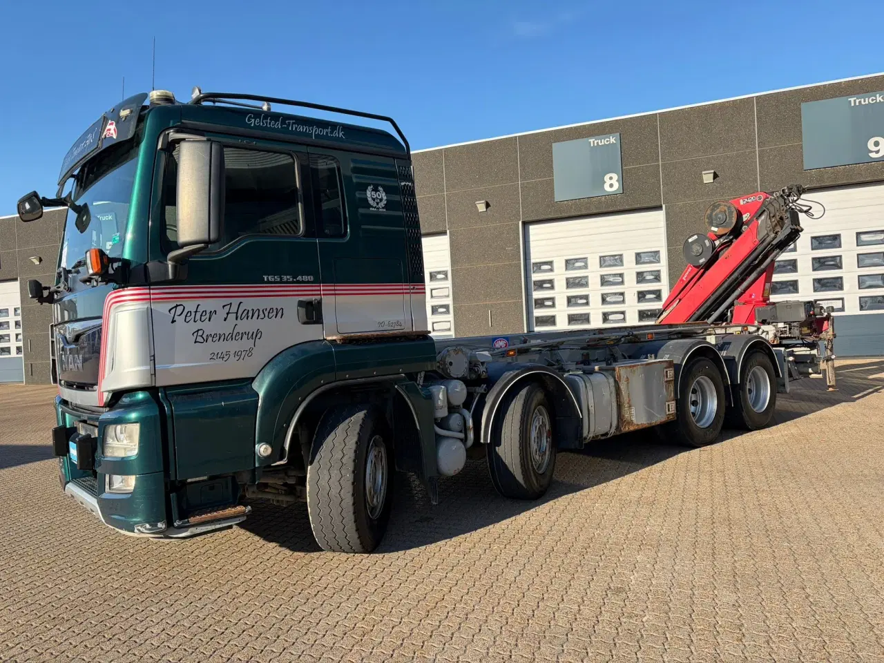 Billede 9 - MAN TGS 35.480 8X4 BL, Hejs-kran