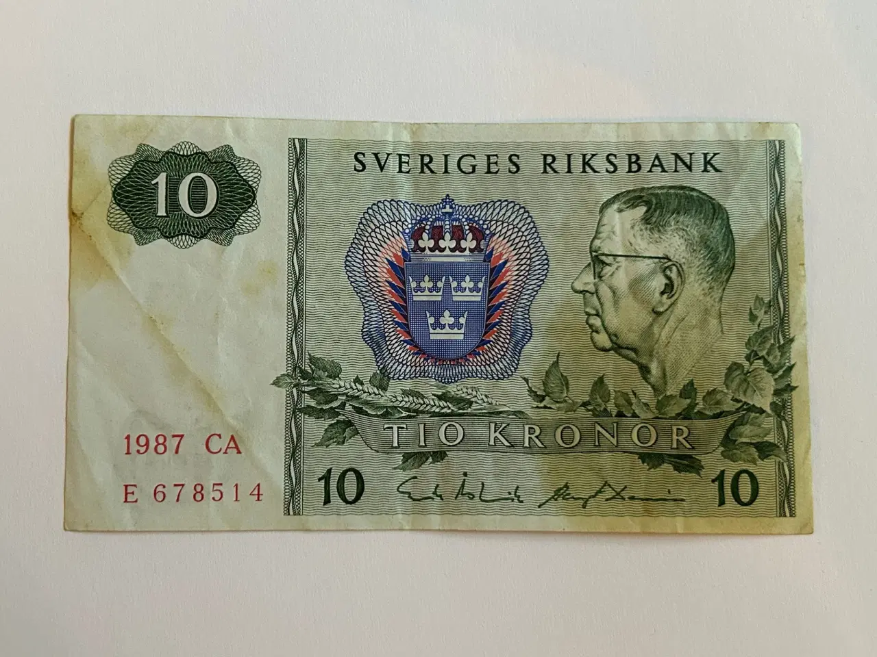 Billede 1 - 10 Kronor Sweden 1987 CA