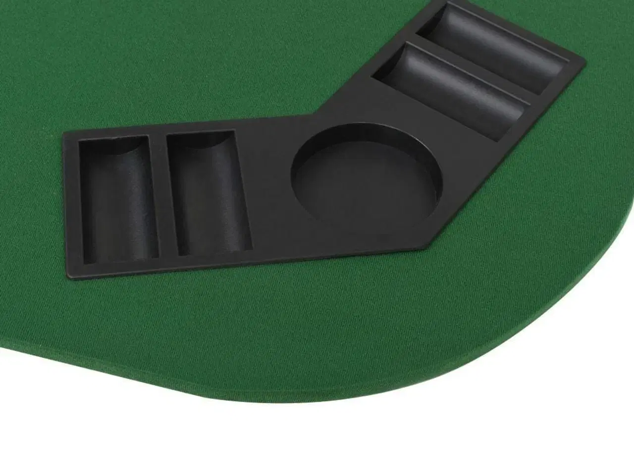 Billede 7 - Foldbar pokerbordplade til 8 spillere rektangulær grøn