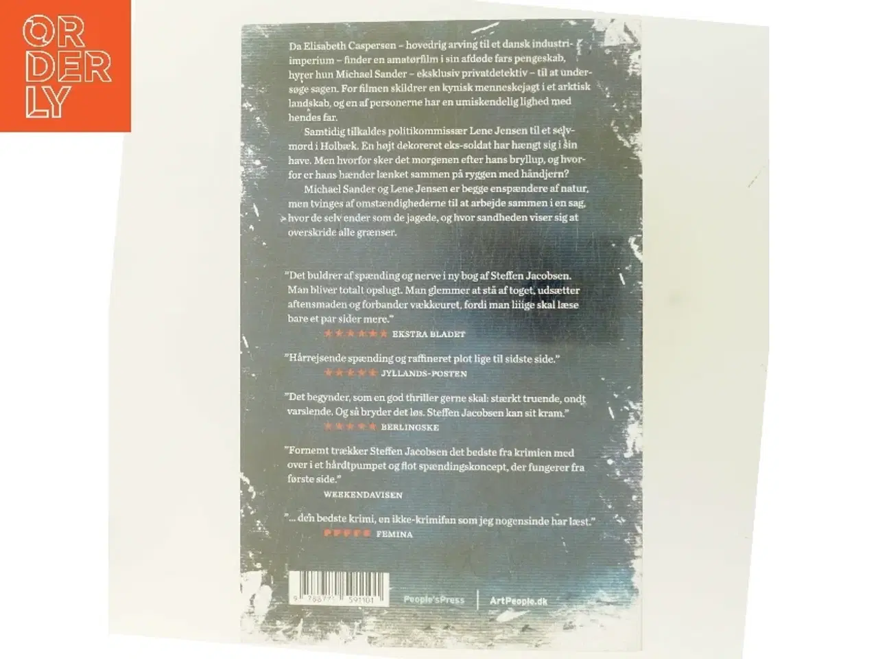 Billede 3 - Trofæ : spændingsroman af Steffen Jacobsen (f. 1956) (Bog)