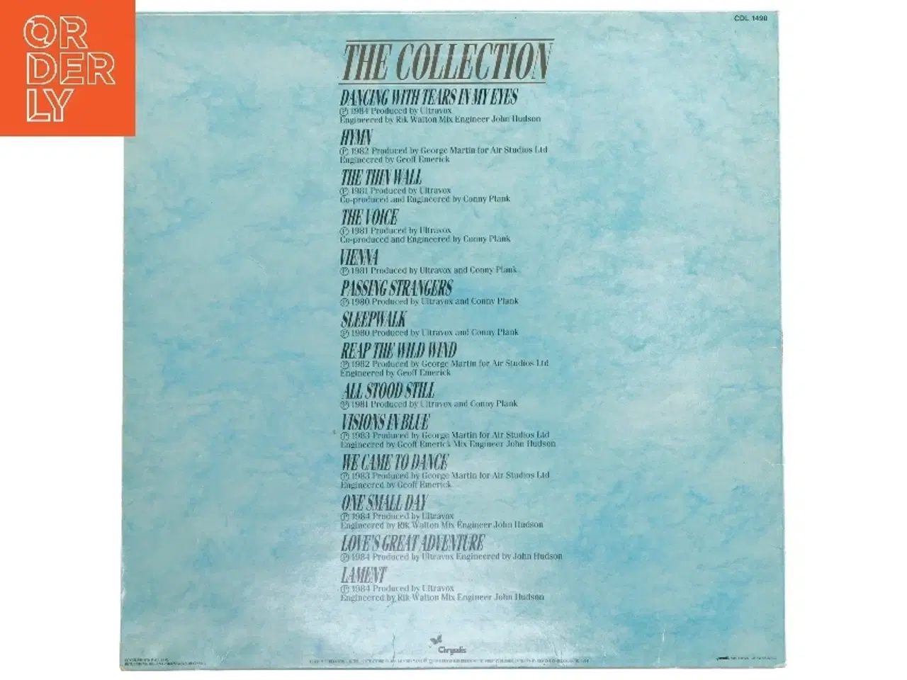 Billede 2 - Ultravox - The Collection LP-cover fra Ultravox