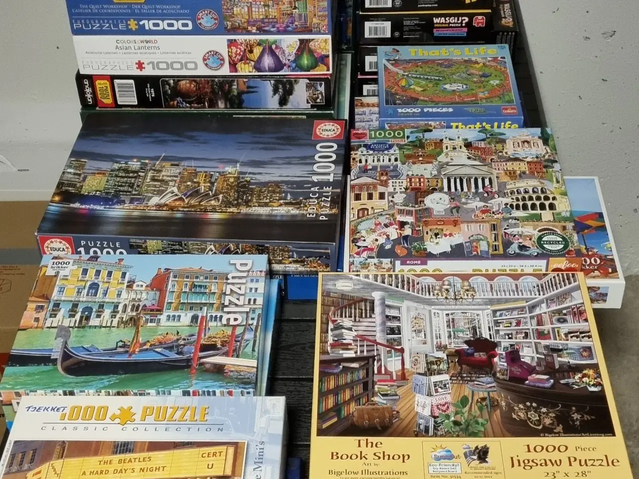 Billede 2 - Forskellige puslespil