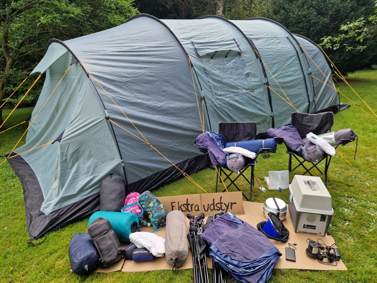 Billede 8 - UDLEJES - Campingpakke m. 8-12 pers. telt