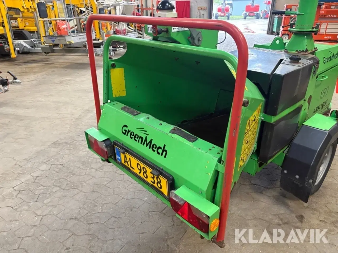Billede 5 - Flishugger GreenMech Arborist 150