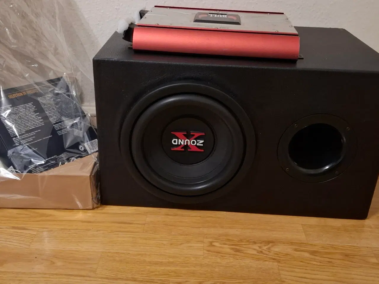 Billede 1 - 800w 10" subwoofer og forstærker