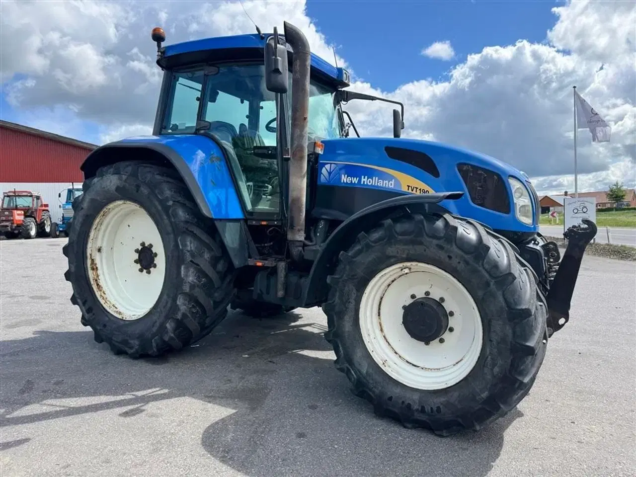 Billede 9 - New Holland TVT 190 MED FULD AFFJEDRING!