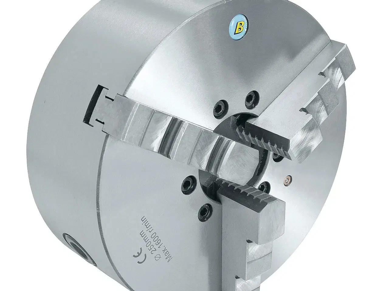 Billede 1 - Centrerpatron 3-bakket DK11 ø200 mm støbejern DIN 6350