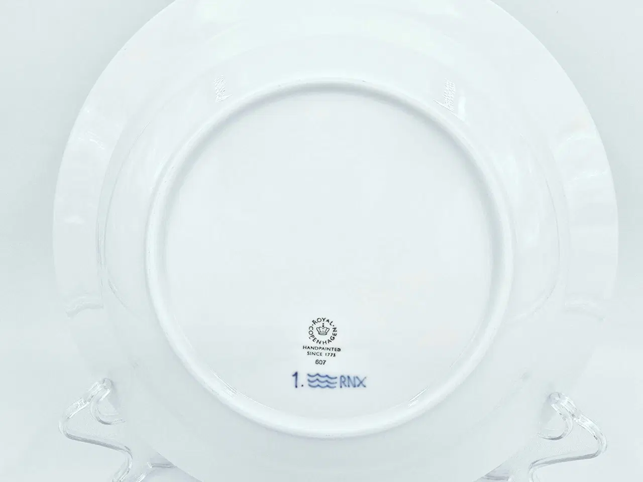 Billede 11 - Musselmalet Riflet Dyb Tallerken/ Pastatallerken