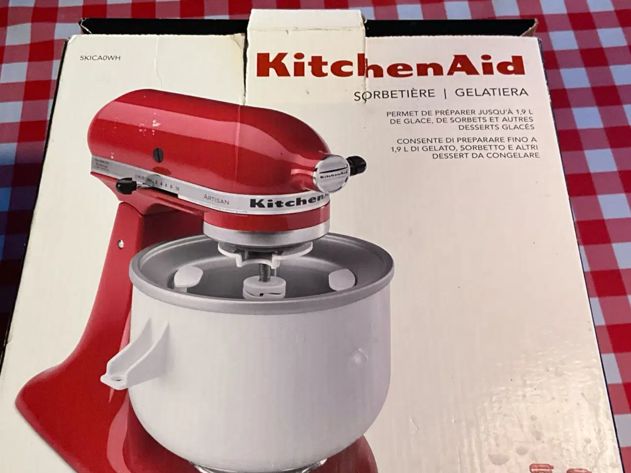 Billede 1 - KitchenAid  ismaskine
