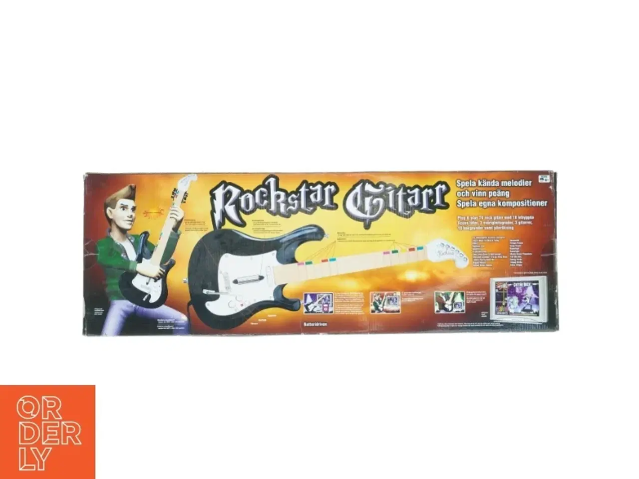 Billede 1 - Rockstar Guitar Musikspil (str. 79 x 27 cm)