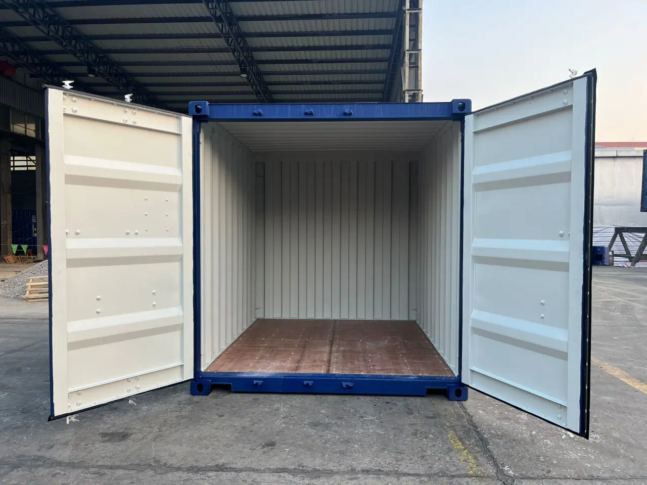 Billede 2 - 10 fods container i RAL 5013 i Aarhus
