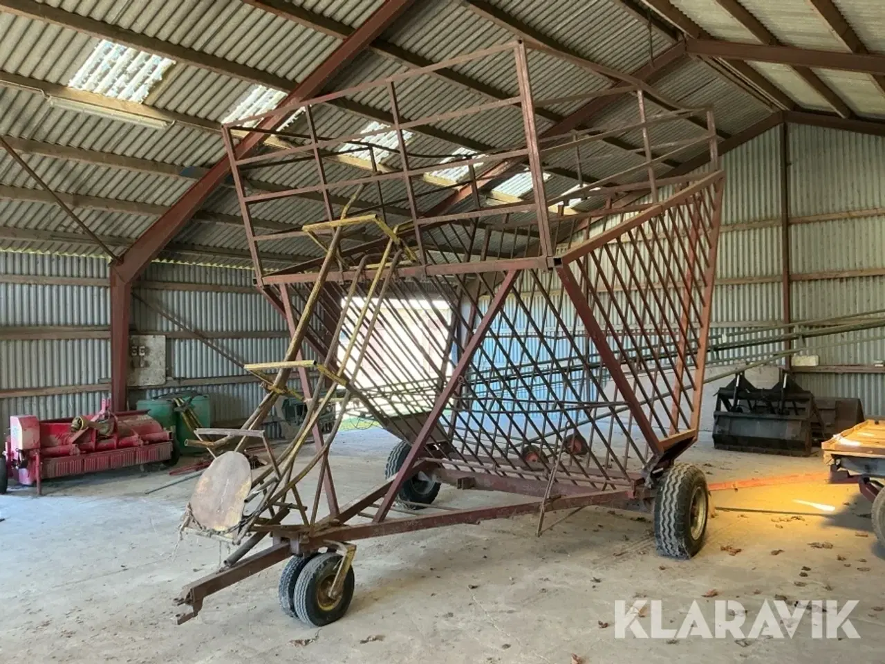 Billede 1 - Halmvogn