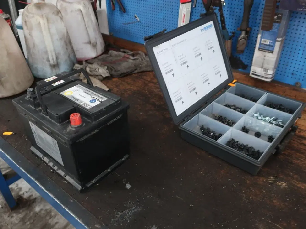 Billede 2 - Værkstedsbord uden indhold