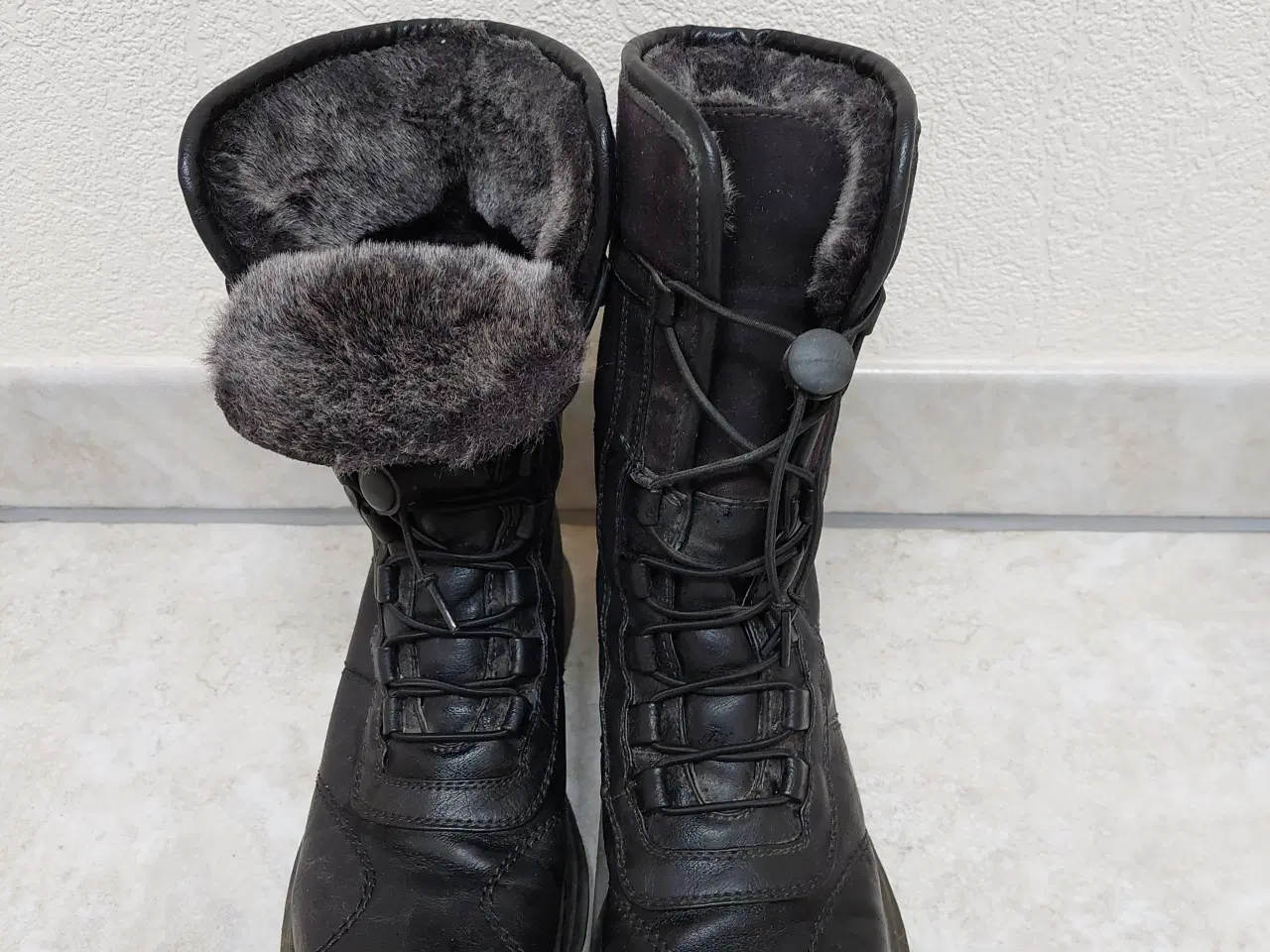 Billede 1 - Lun 3/4Lang Støvle m foer str 38