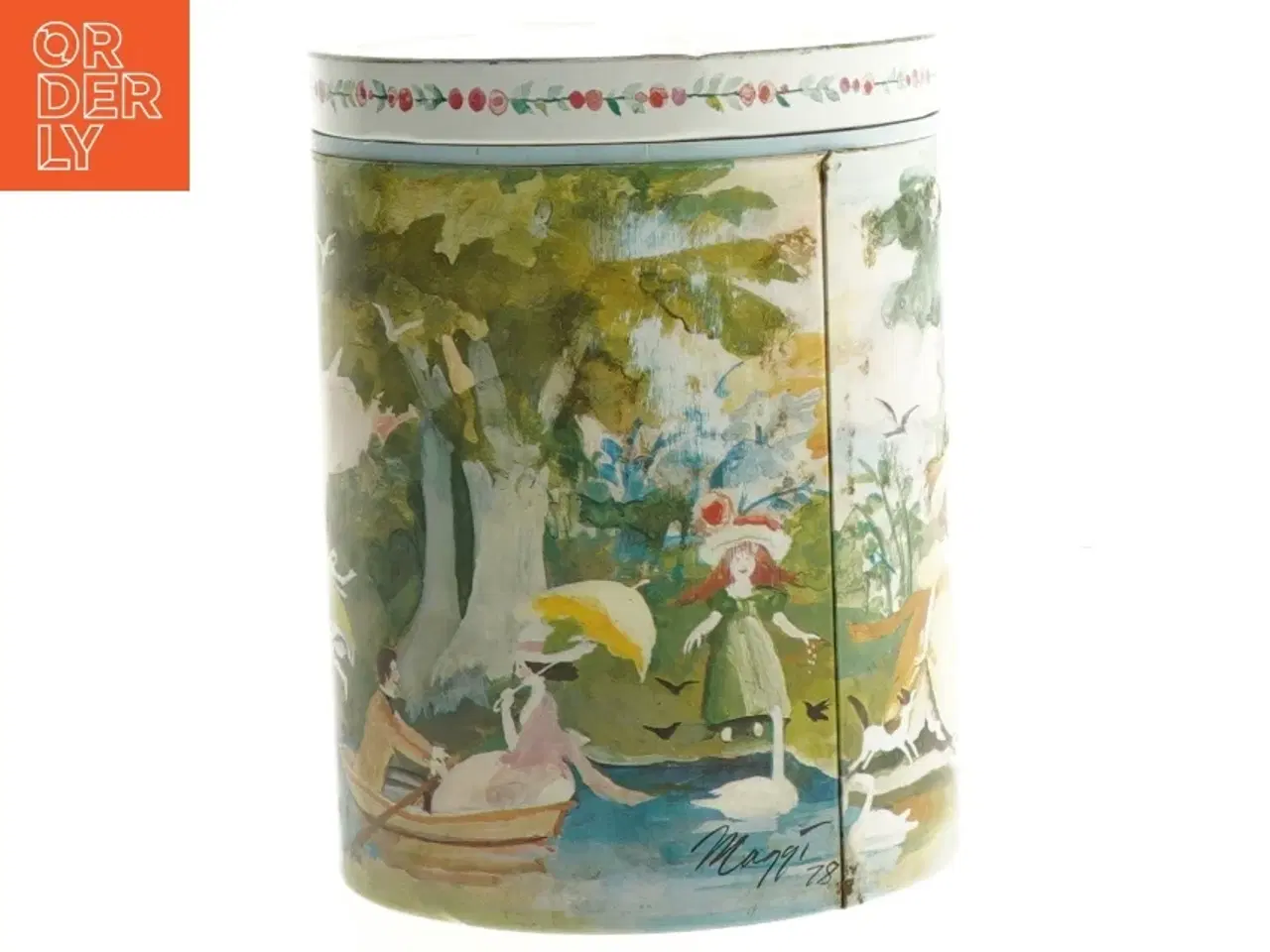 Billede 1 - IRMA, Maggi Baaring kunstdåse, Årgang 1978 (str. Ø. 11 cm. længde, 15 cm)