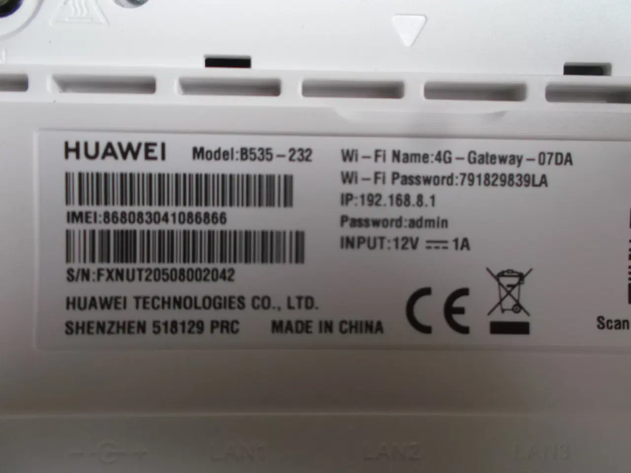 Billede 5 - Huawei B535-232 4G 300Mdps mobilt bredbåndsmodem