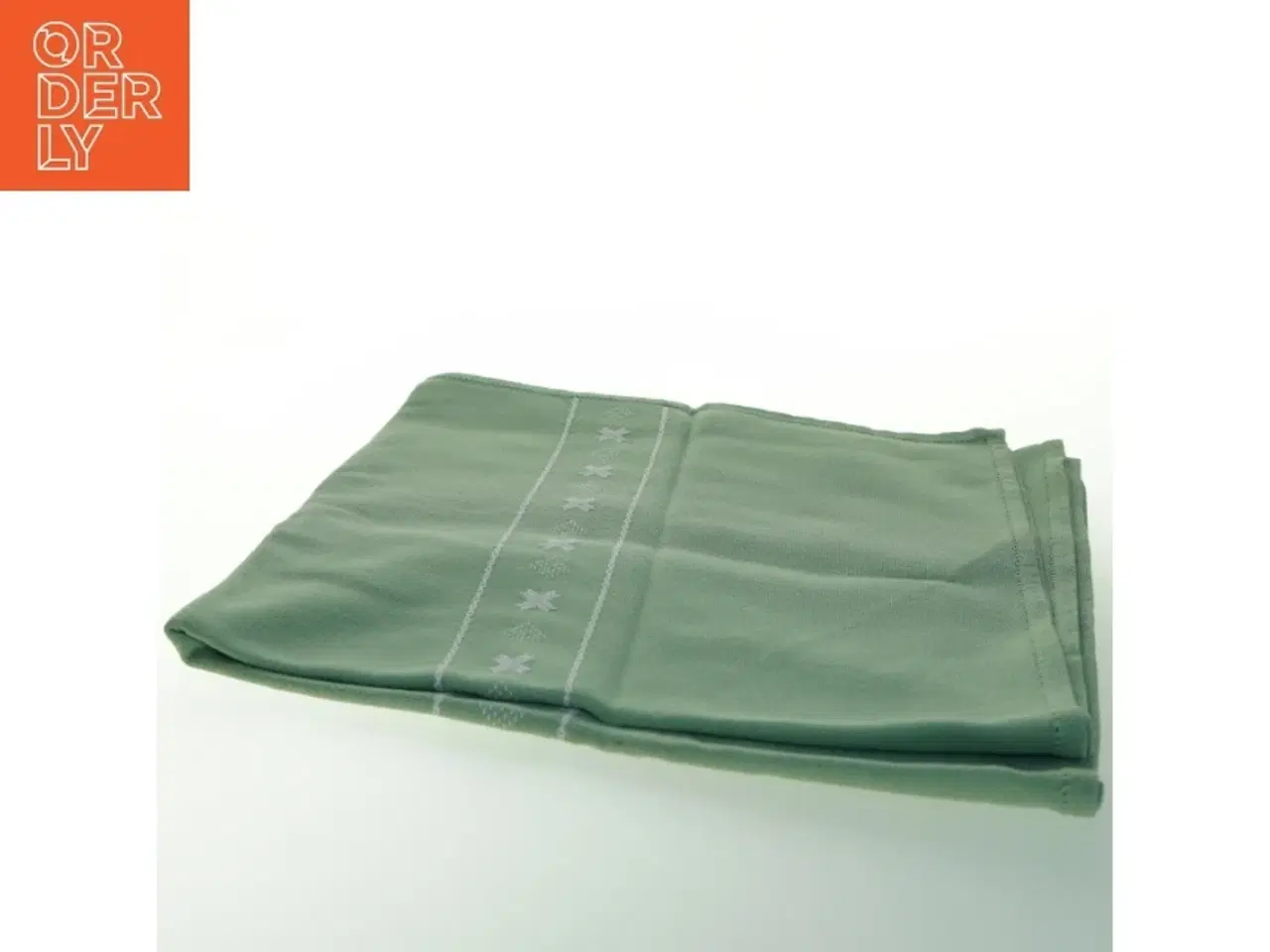 Billede 2 - Grønt bordtæppe (str. 140x65 cm)