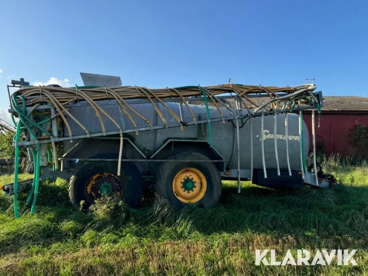 Billede 12 - Galvaniseret gyllevogn Samson P615 600080-088