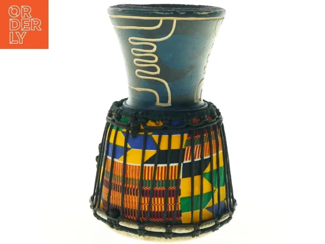 Billede 3 - Djembe Tromme fra Limo (str. 23 x 17 cm)
