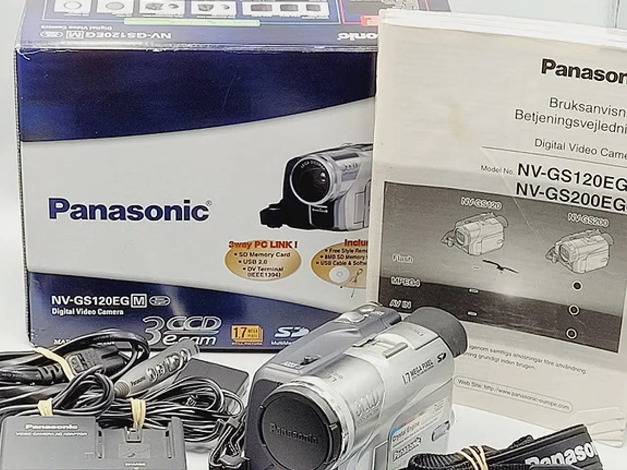 Billede 6 - ⭐️· Panasonic NV-GS1 MiniDV Videokamera