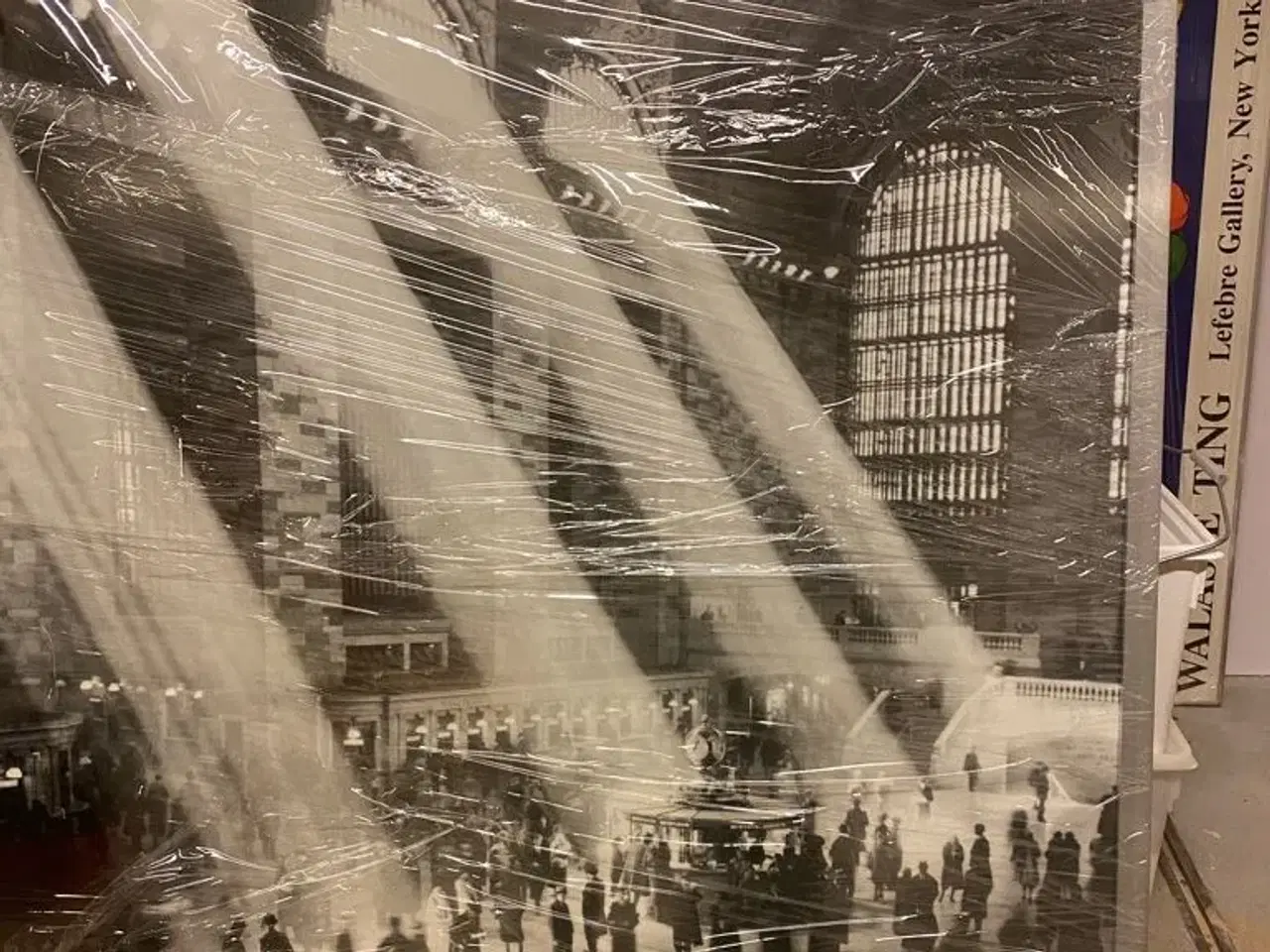 Billede 1 - Plakat med ramme Grand Central S.