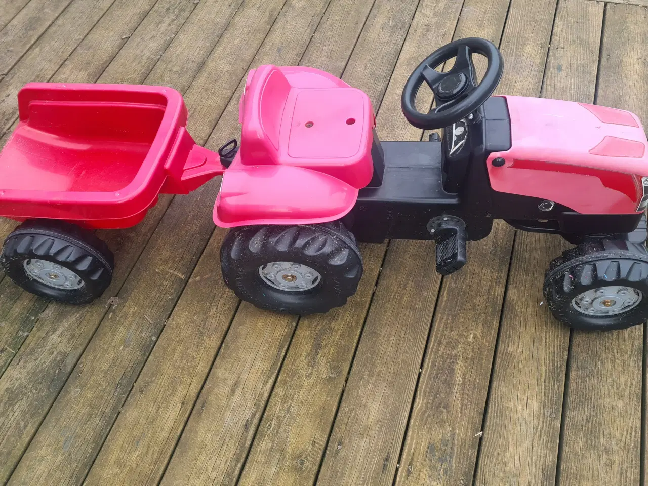 Billede 2 - Legetøjs traktor til små børn