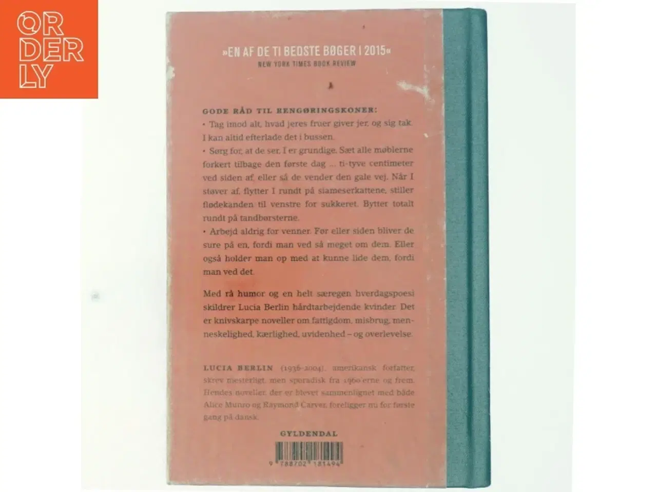 Billede 3 - Håndbog for rengøringskoner : noveller af Lucia Berlin (f. 1936) (Bog)