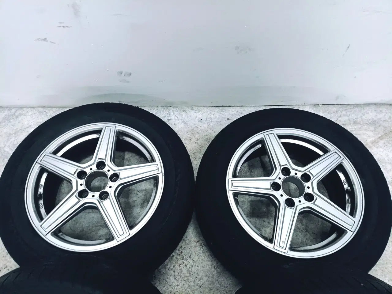 Billede 4 - 5x112 16" ET38 nav 66,6ø Alufælge inkl.TPMS