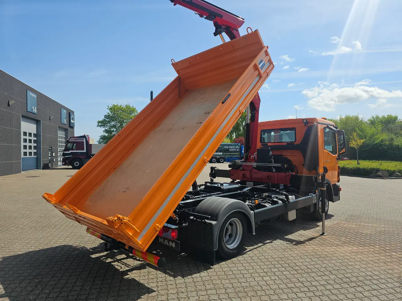 Billede 4 - MAN TGL 8.220, Tip-kran