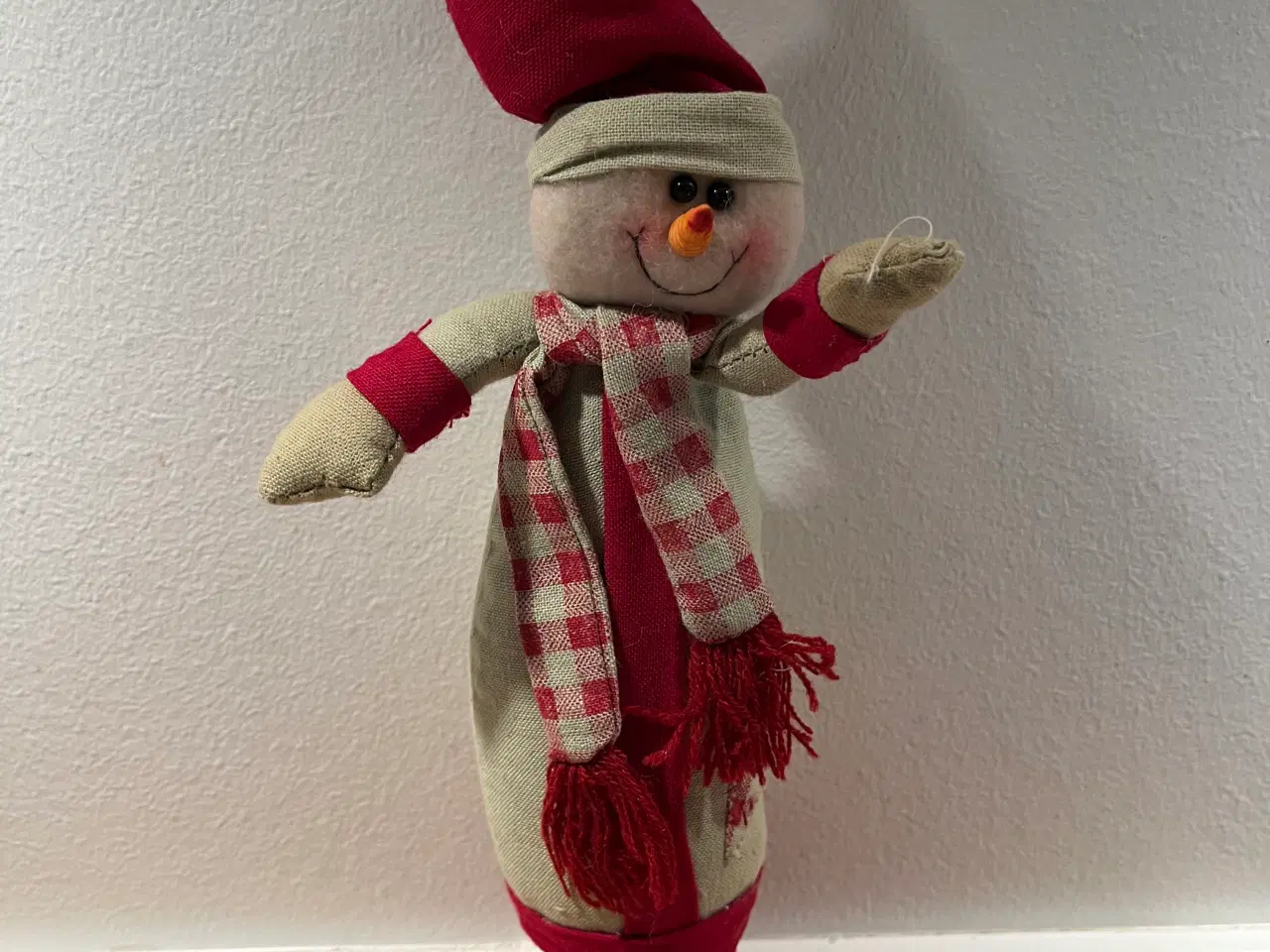 Billede 1 - Dørstopper - juleagtig snemand