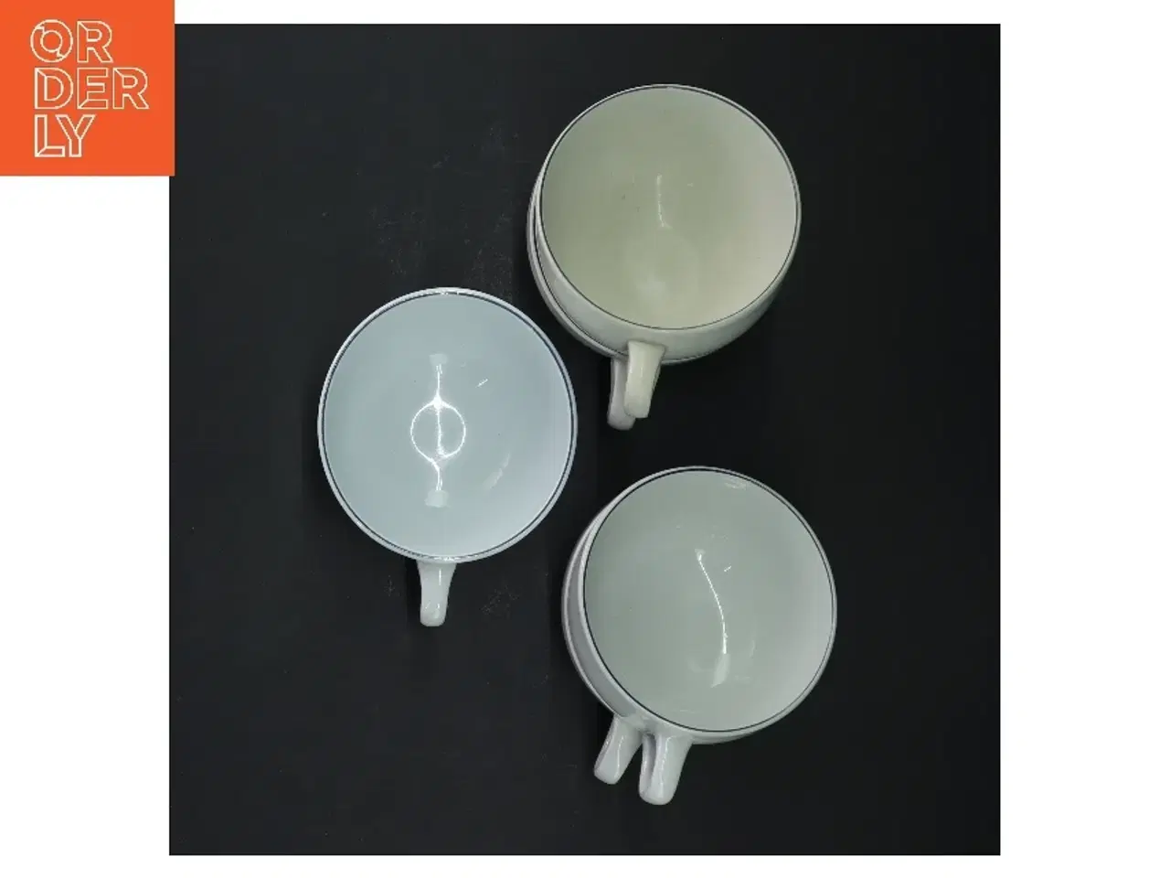 Billede 2 - Sæt af 5 kopper fra Royal Copenhagen (str. 5 styk, ø 8,5 cm)