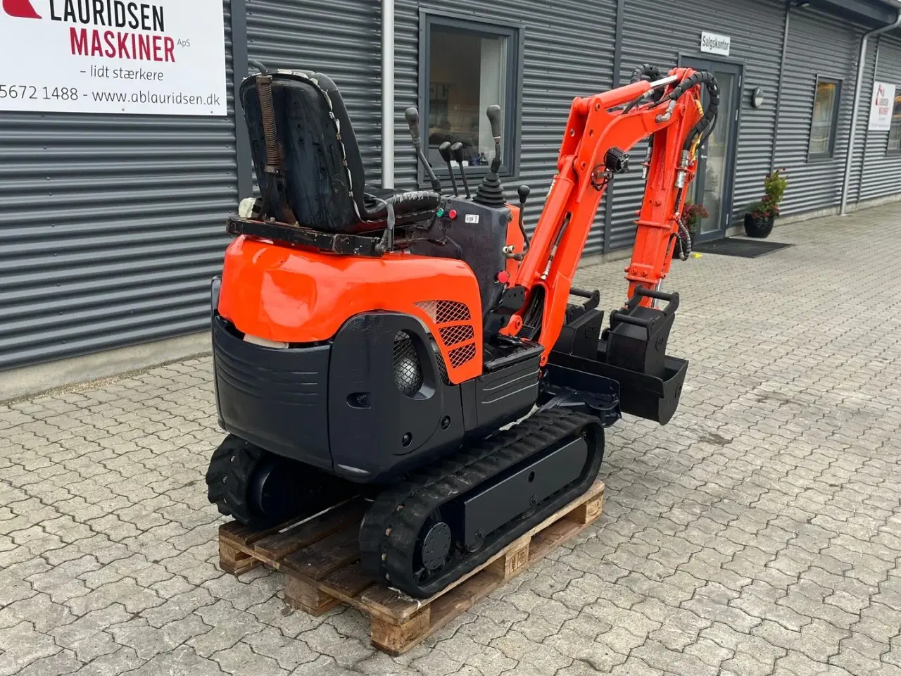 Billede 13 - Kubota U10 EL Elektrisk minigraver med udskudsarm