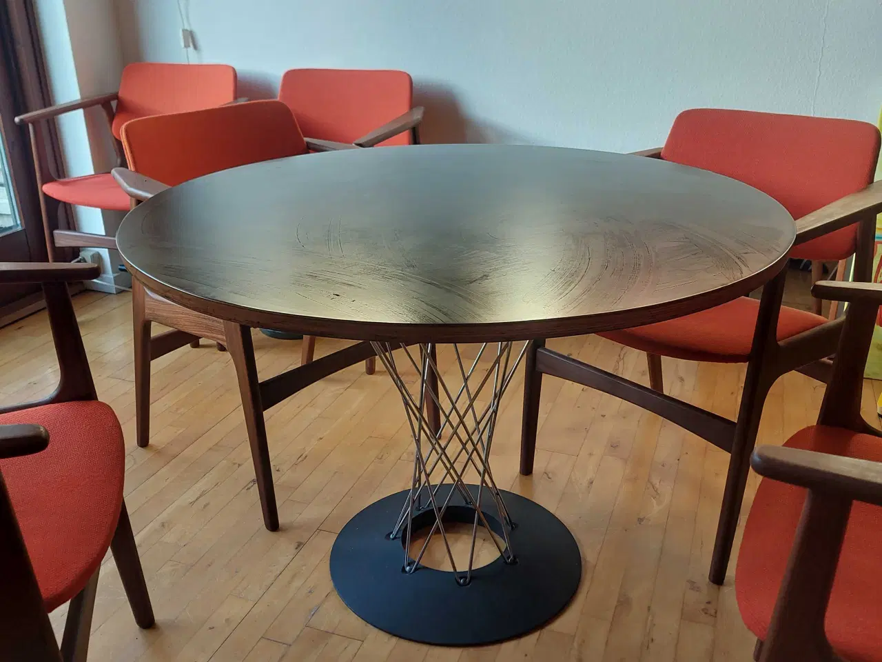 Billede 1 - Designer bord -Isuma Noguchi +4 Arne Vodder stole