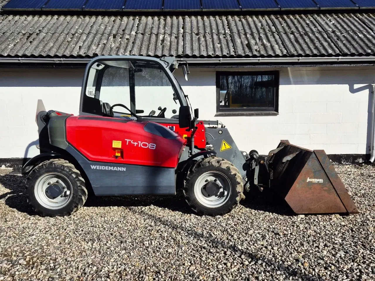 Billede 3 - Weidemann T4108 / teleskop / lave timer / kan køres på trailer