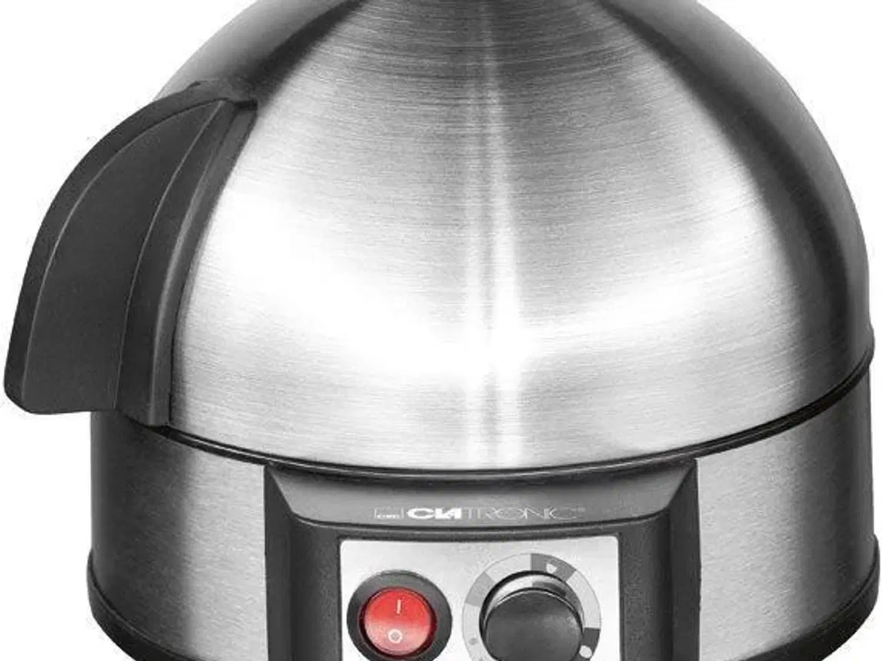 Billede 1 - Æggekoger – Clatronic EK 3321, 7 æg, 400 W, sort/rustfrit stål