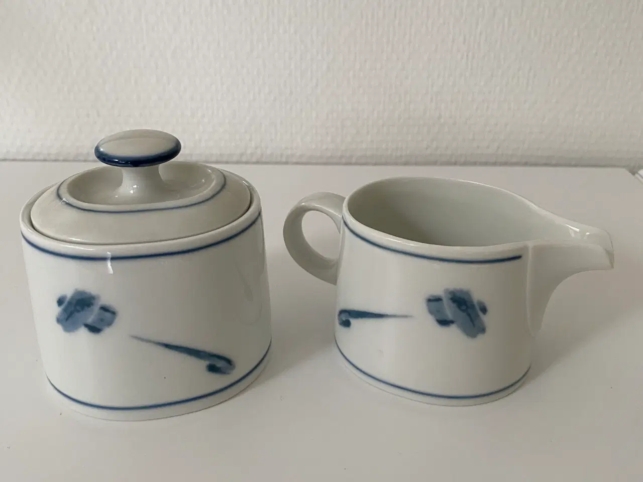 Billede 1 - B&G Cumulus flødekande og sukkerskål